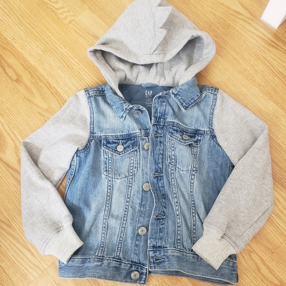 Gap 5t Dinosaur Denim Jacket